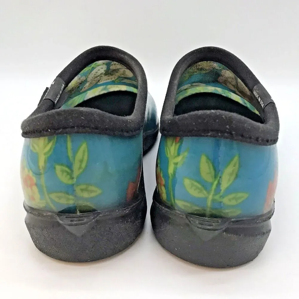 Sloggers floral blue